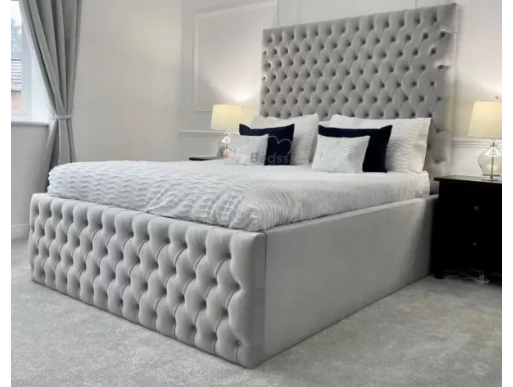 Monaco Chesterfield bespoke Bed range