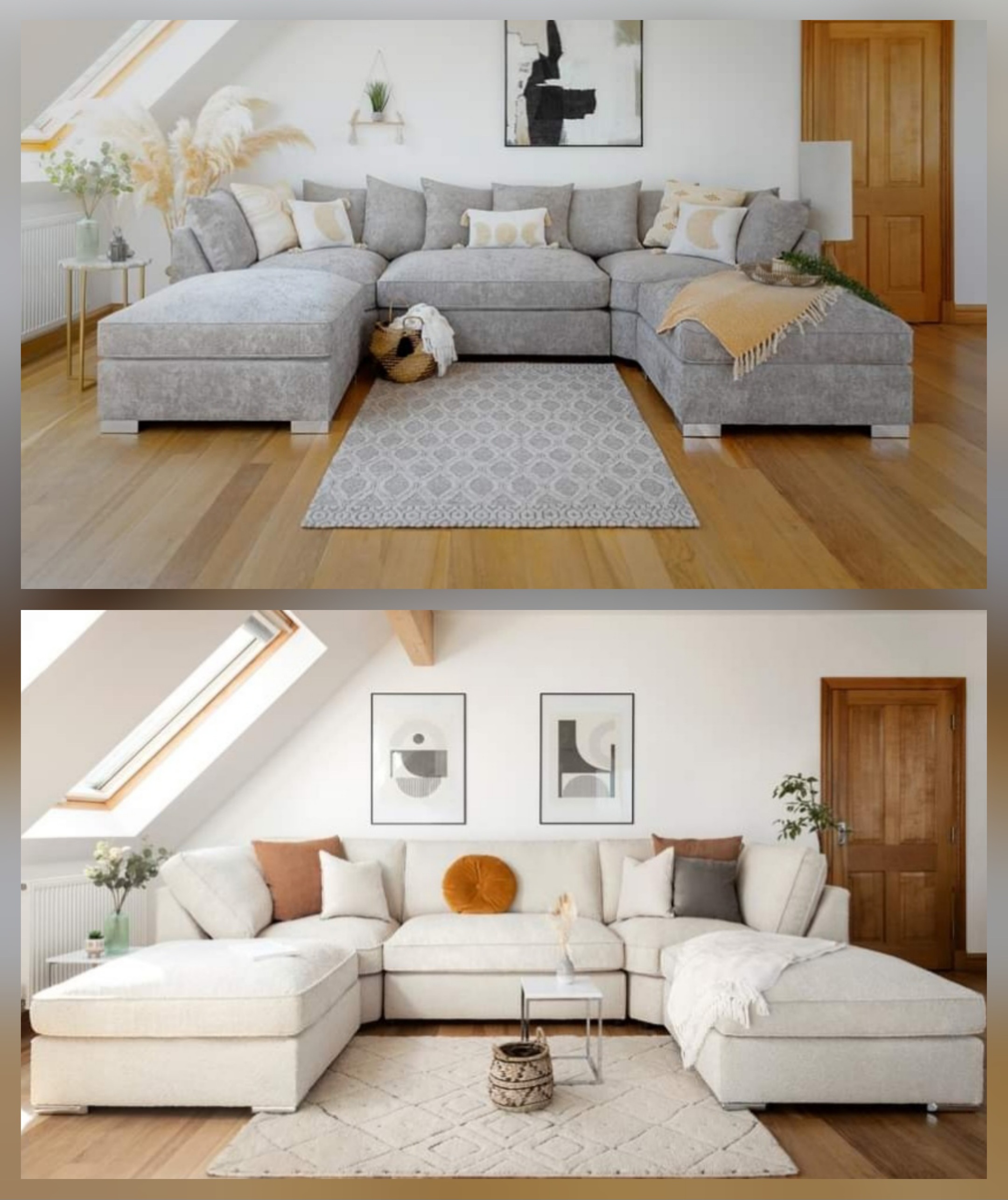 Inga u shape sofa range