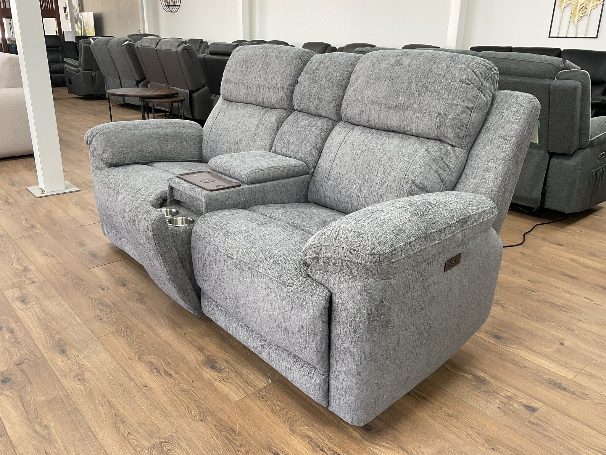 Owen Electric Recliner Set colours grey or beige