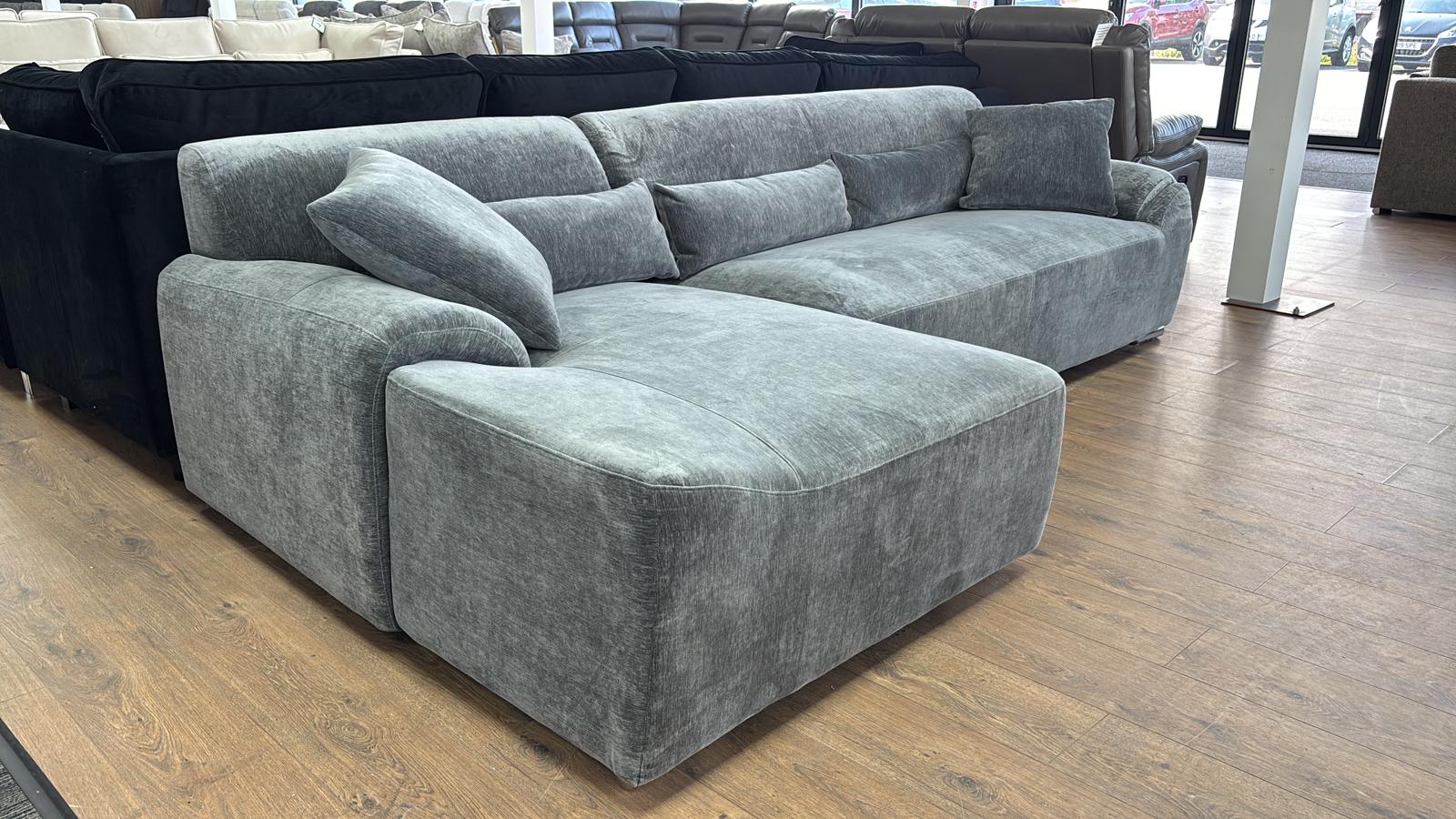 Madina sofa- L shape sofa-beige -grey-uk delivery