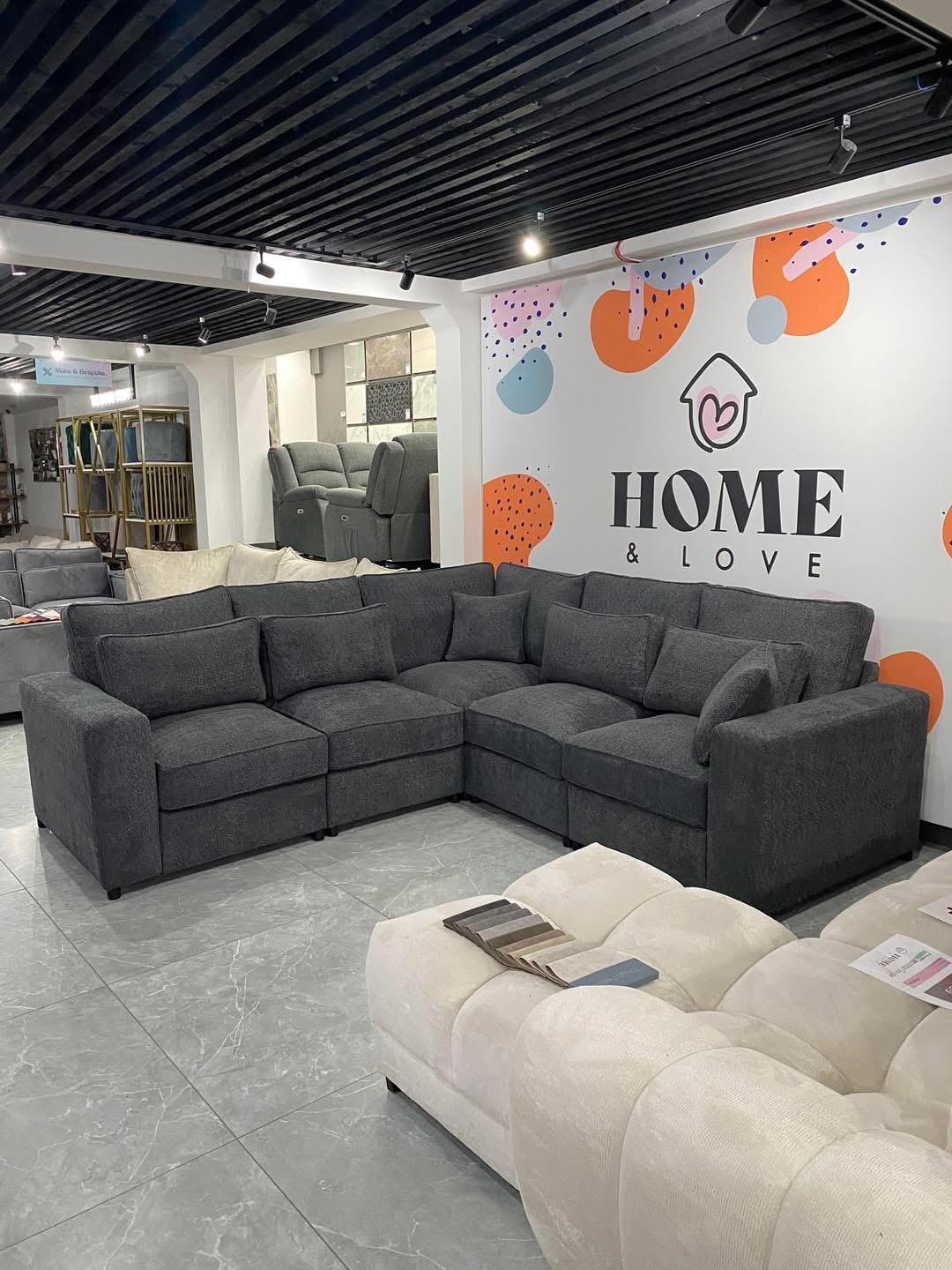 Bentoft - corner sofa - Comes in a variety of colors and fabrics- uk delivery