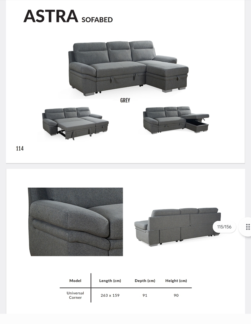 Astra sofa bed