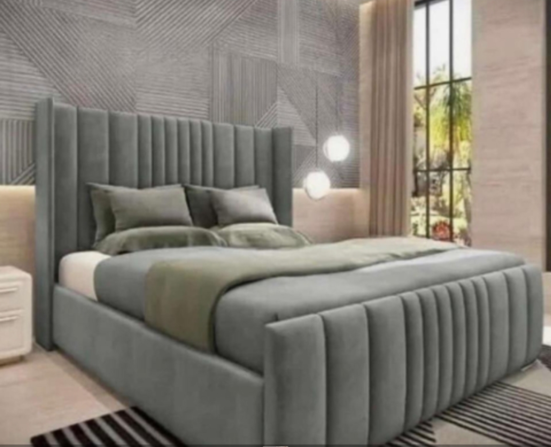 Hilton wingback bed range