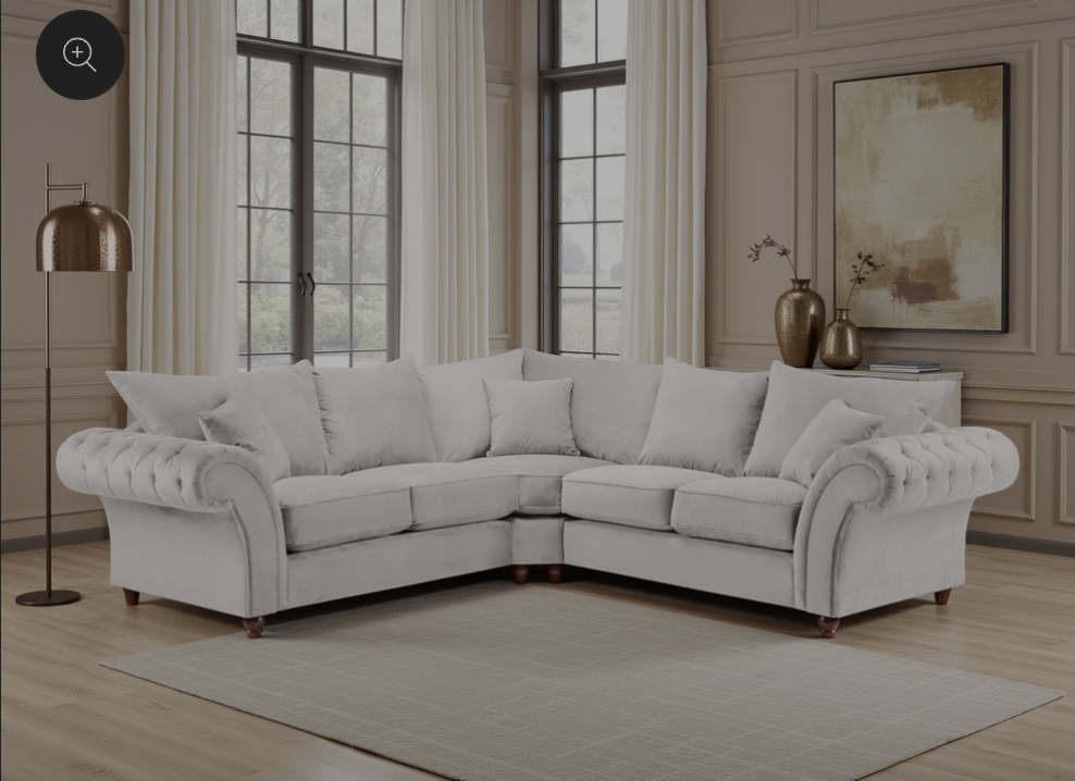 Windsor sofa range in beige or grey