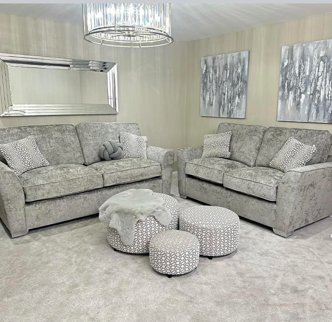 Zena sofa-3&2 seater sofa -chair -verity of Colours & fabrics- uk delivery