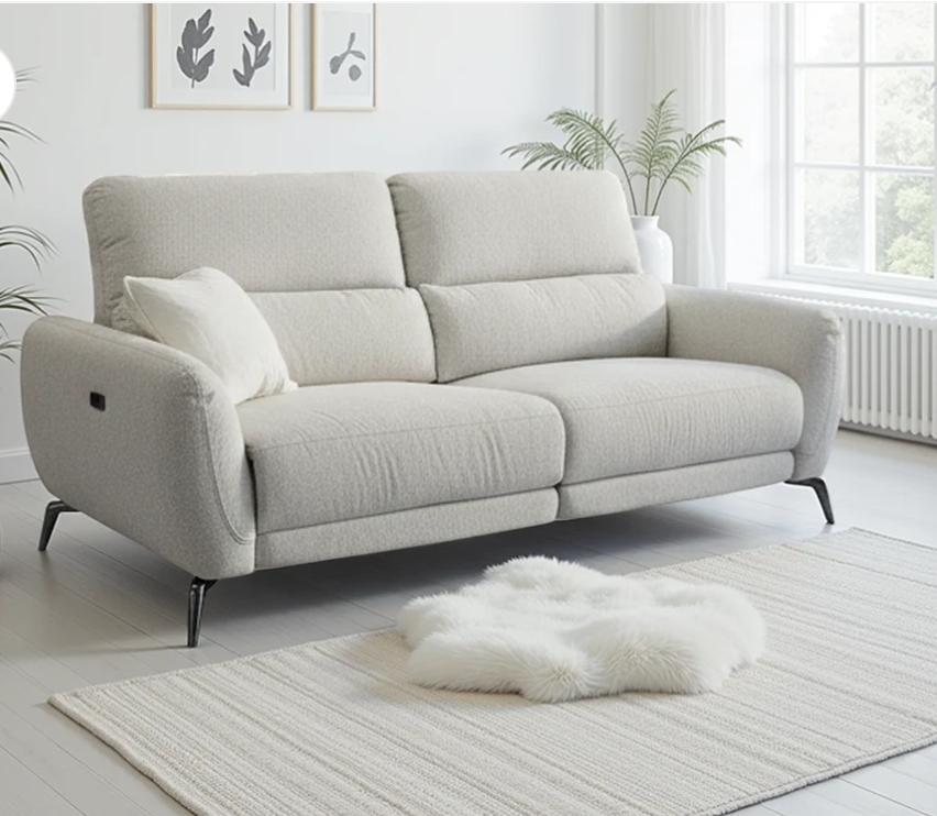 Sorrento electric power recliners - grey or beige