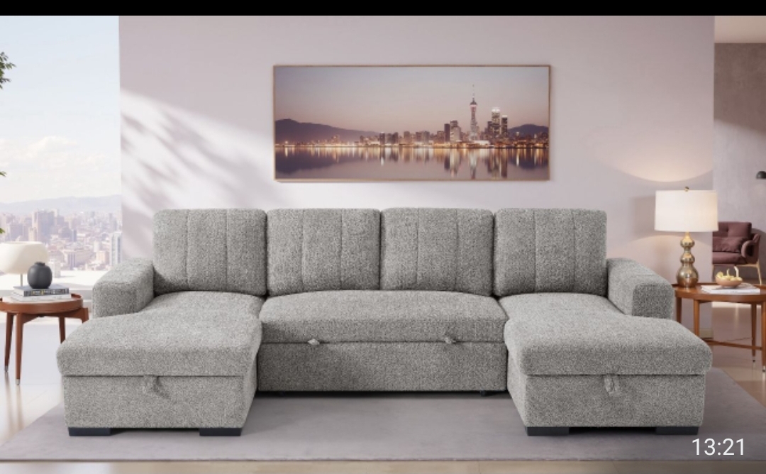 Como u shape sofabed . In a variety of colours