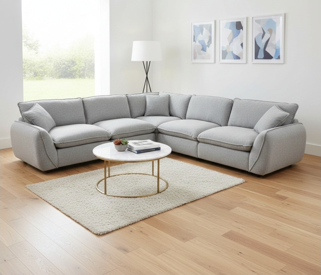 Berlin Large Corner Colours beige or grey