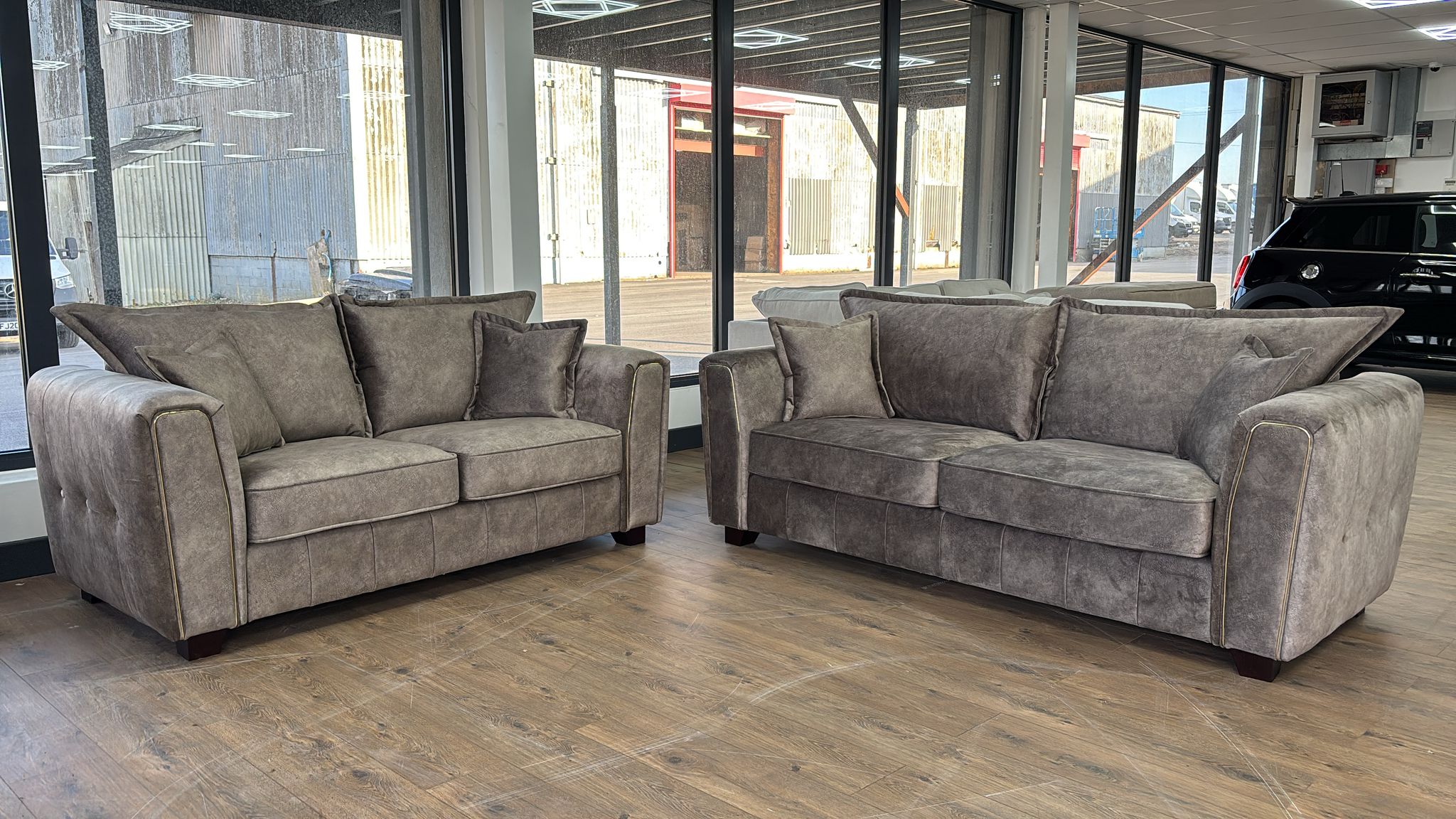 Serena sofa range 3 + 2 seater sofas - corner - chair - verity of Colours - uk delivery