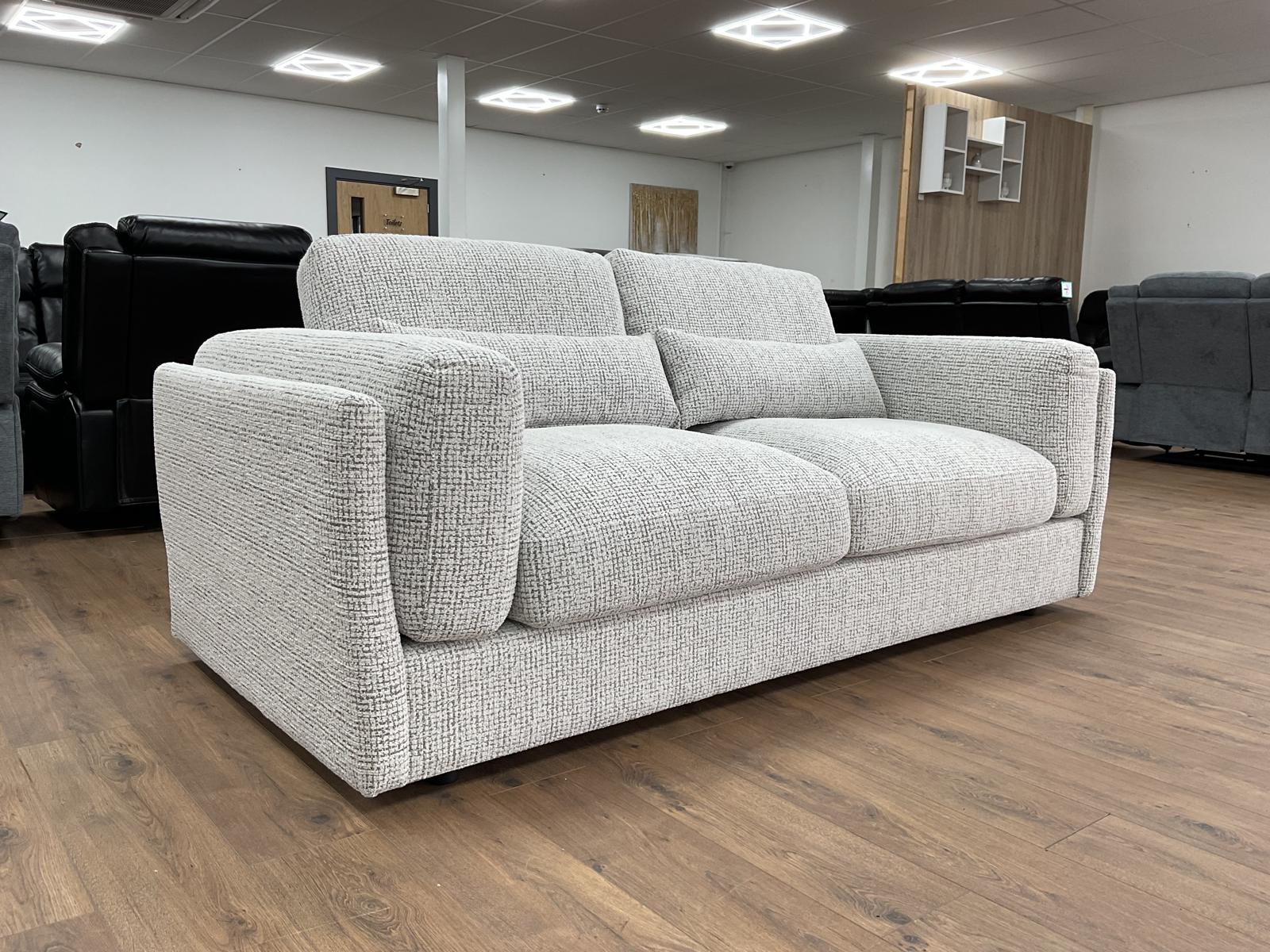 Bari sofa  3 seater sofa range Colours grey or beige- uk delivery