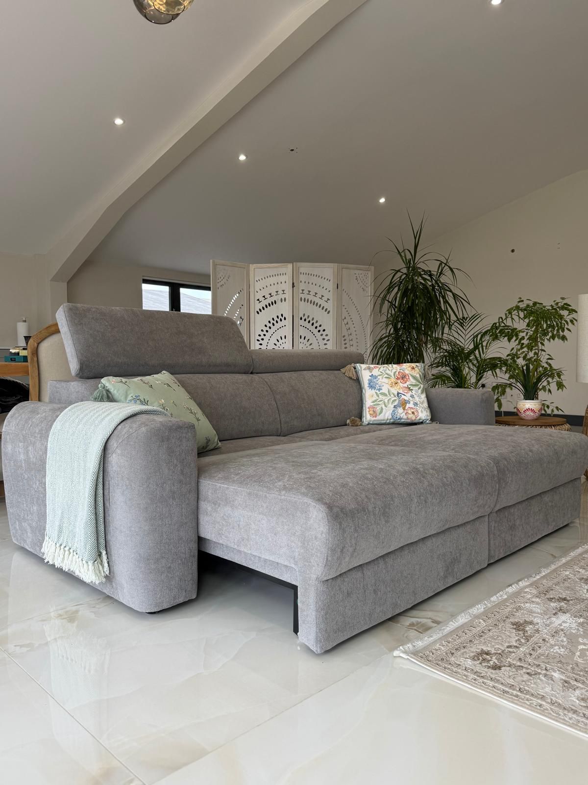 Dakota electric sofabed- cinema sofa - beige - grey or black  uk wide delivery