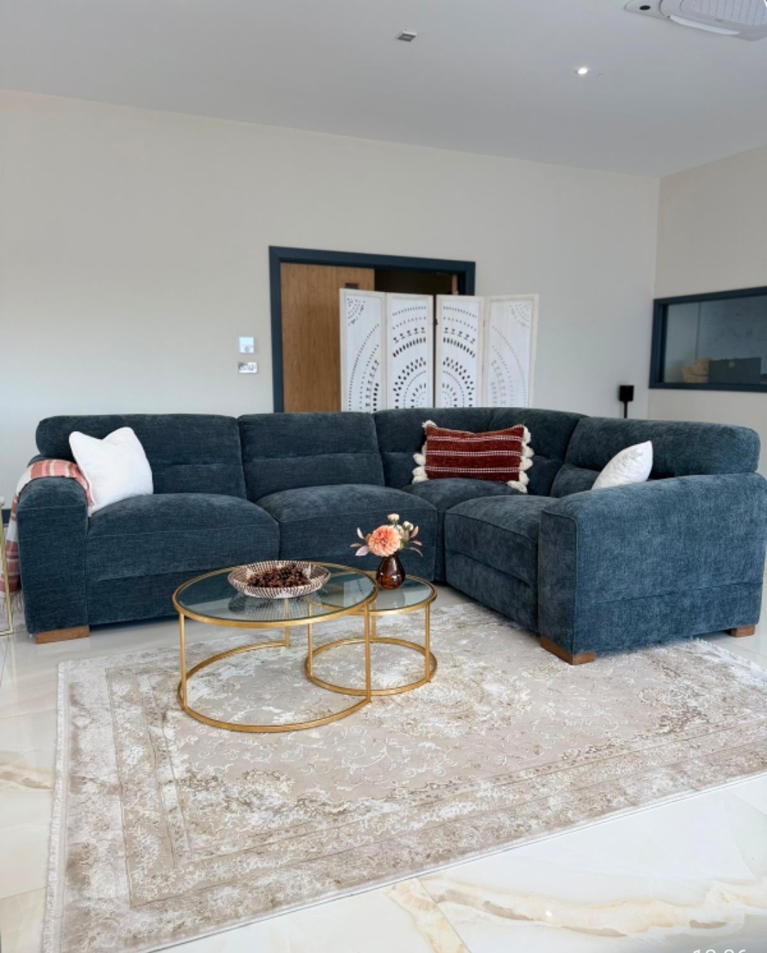 Chicago Universal Corner Sofa. Upholstered in a premium, soft-ouch fabric, uk delivery