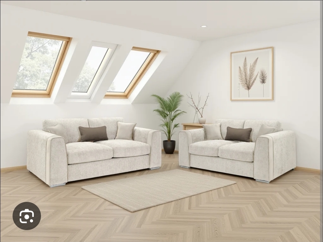 napels sofa 3 and 2 seater - corner  range- available in grey - beige- mocha - 3&2 seater- chairs - Footstool- uk delivery Available